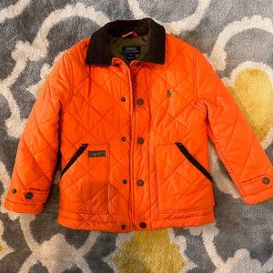 🎉Ralph Lauren boy 5Y thin lined puffer jacket